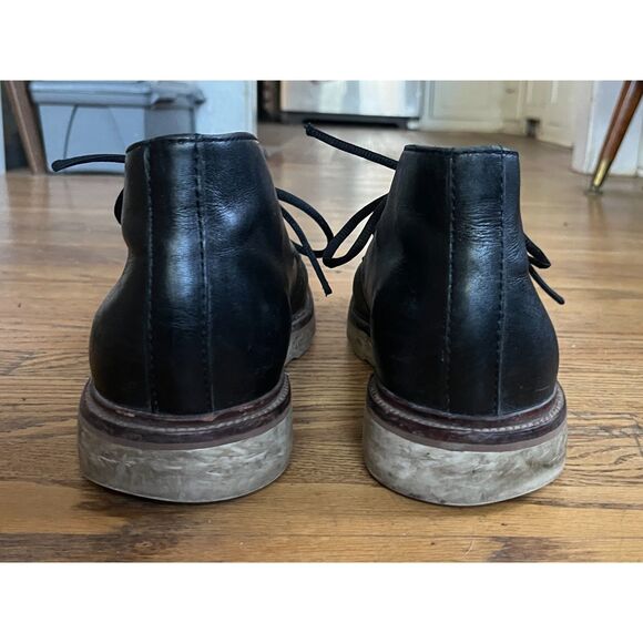 COACH Black Leather Chucka Lace Up Ankle Boots Shoes  Mens Size 10 main image 8